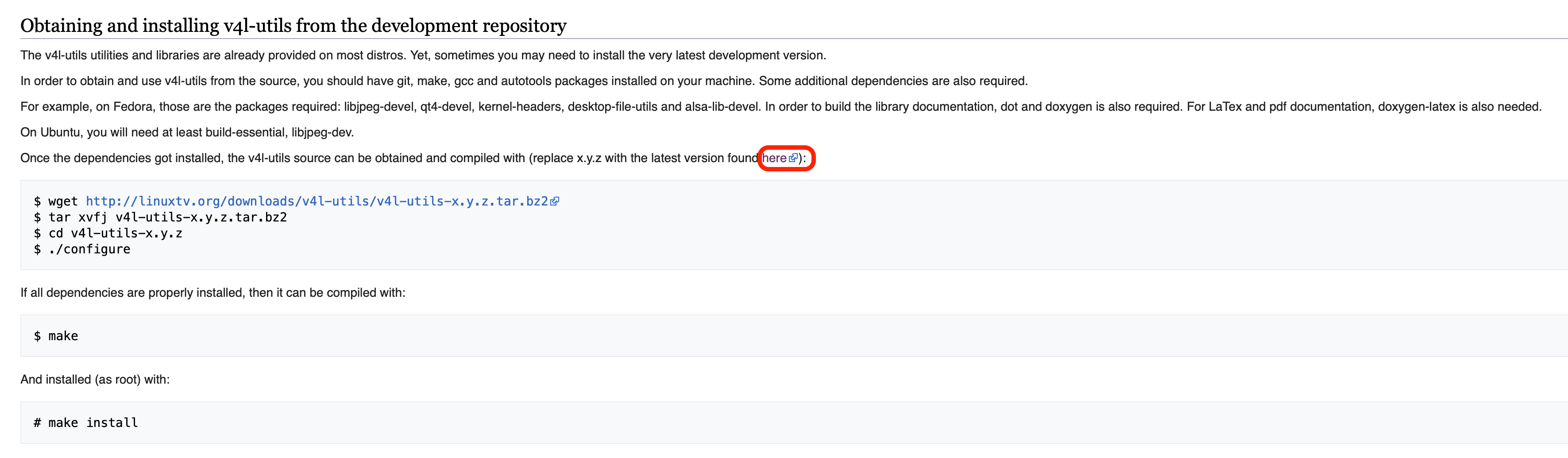 How To Cross compile Linux V4l utils Dependency ZEGOCLOUD
